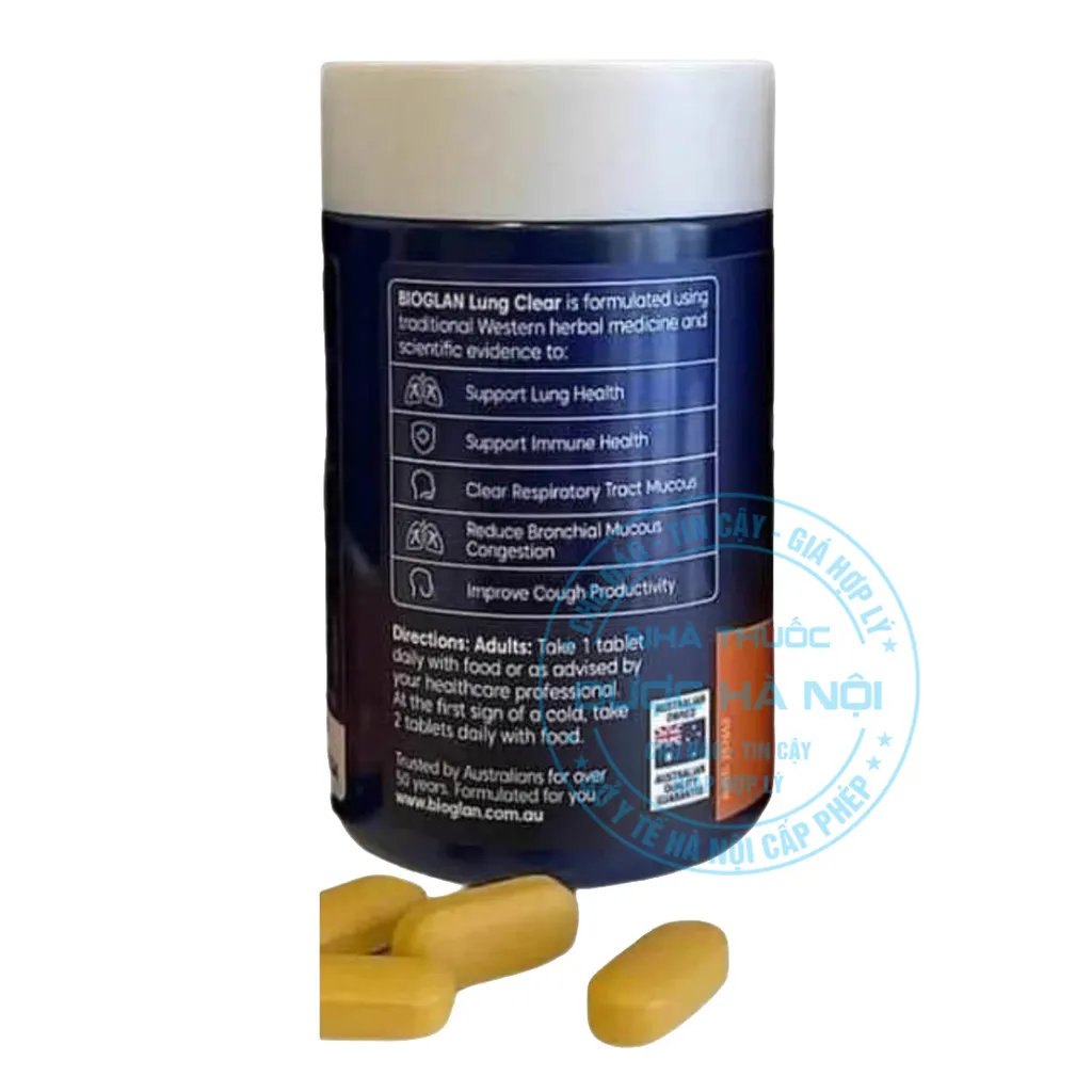Viên uống Bioglan Lung Clear
