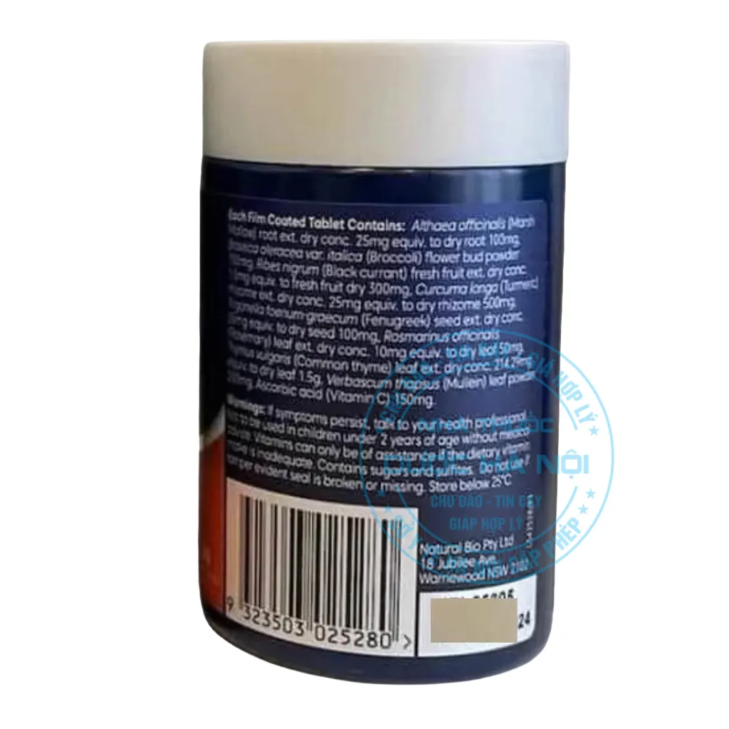 Viên uống Bioglan Lung Clear