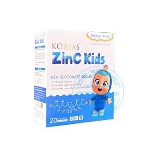 Siro Koreas Zinc Kids bổ sung kẽm nhằm nâng cao hệ miễn dịch, hỗ trợ tiêu hóa