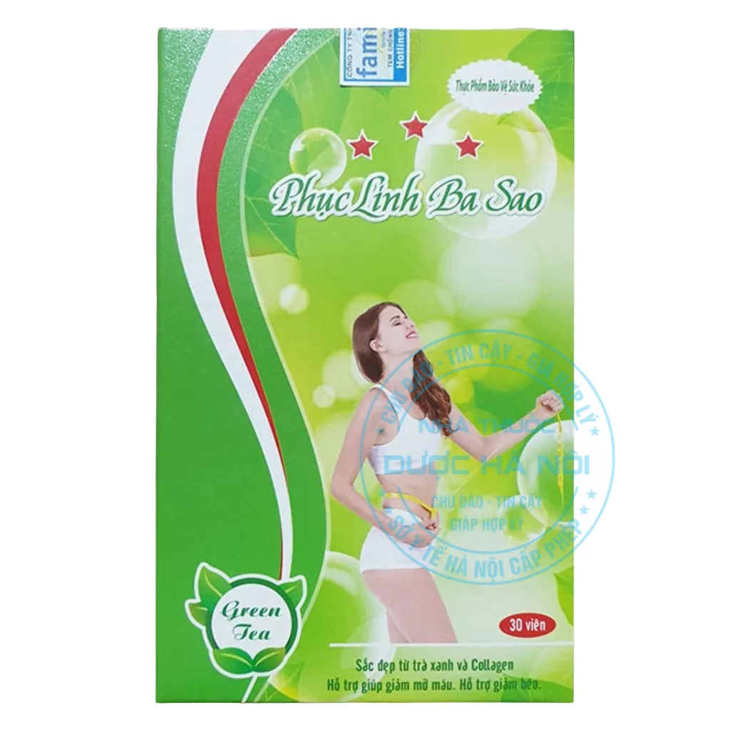 Viên uống Phục Linh Ba Sao