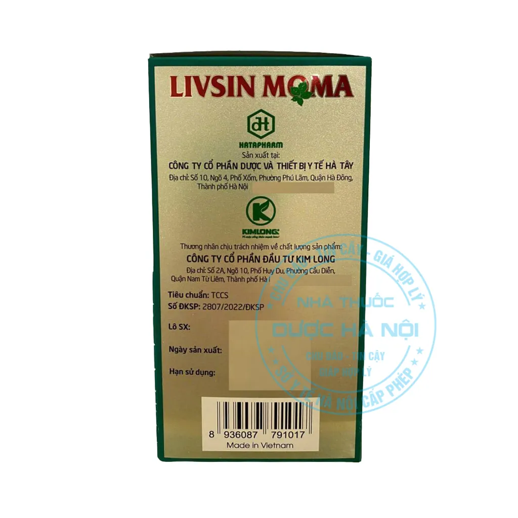 Viên uống Livsin Moma