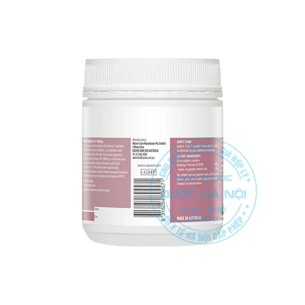 Viên uống Healthy Care Evening Primrose Oil 1000mg