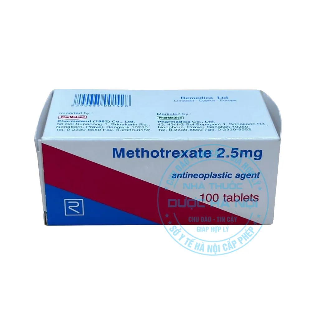Thuốc Methotrexate PharMaland 2.5mg