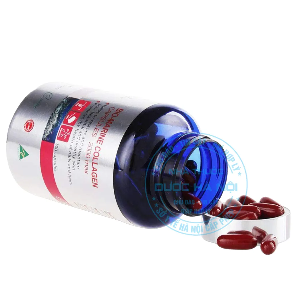 Viên uống Bio-Marine Collagen Capsules 2000Max