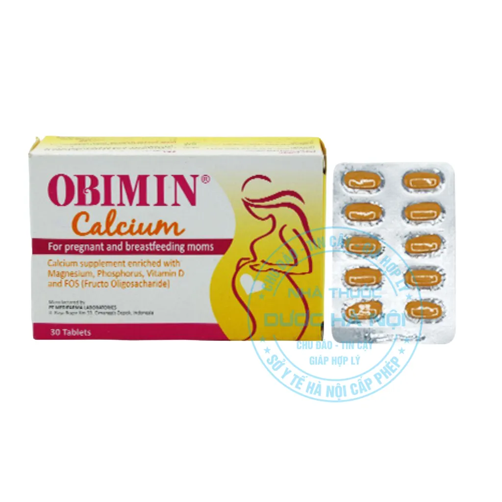 Viên uống Obimin Calcium