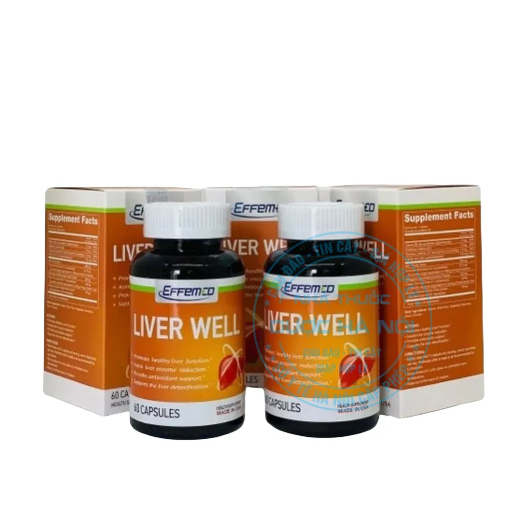Viên uống Effemed Liver Well