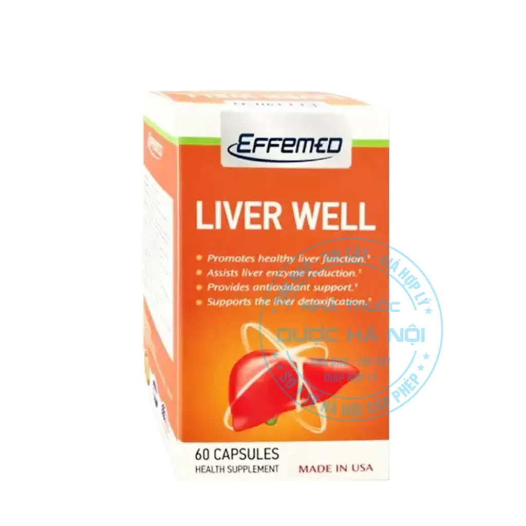 Viên uống Effemed Liver Well