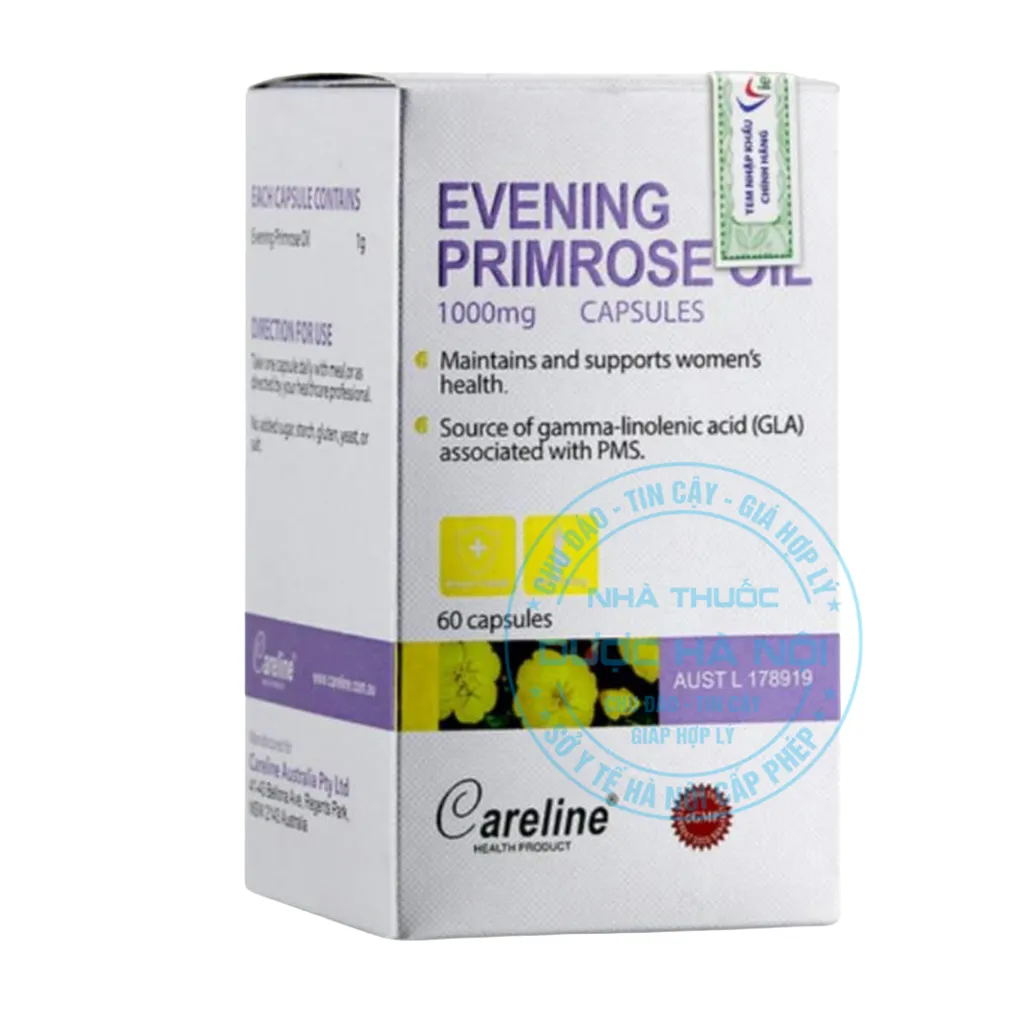 Viên uống Careline Evening Primrose Oil 1000mg