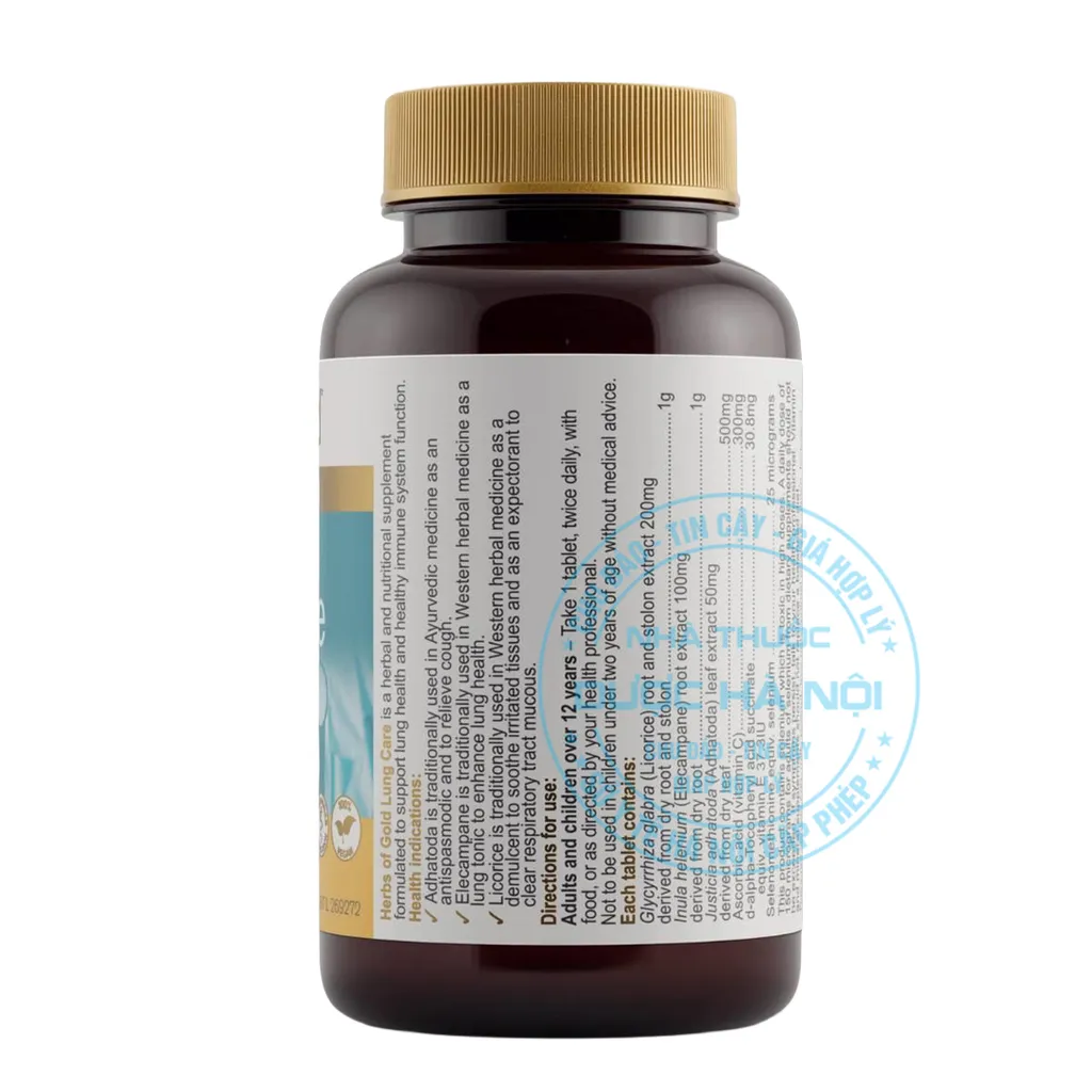 Viên uống Herbs Of Gold Lung Care