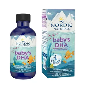 Siro Nordic Naturals Baby’s DHA hỗ trợ bé yêu phát triển trí não, thị giác và hệ miễn dịch toàn diện