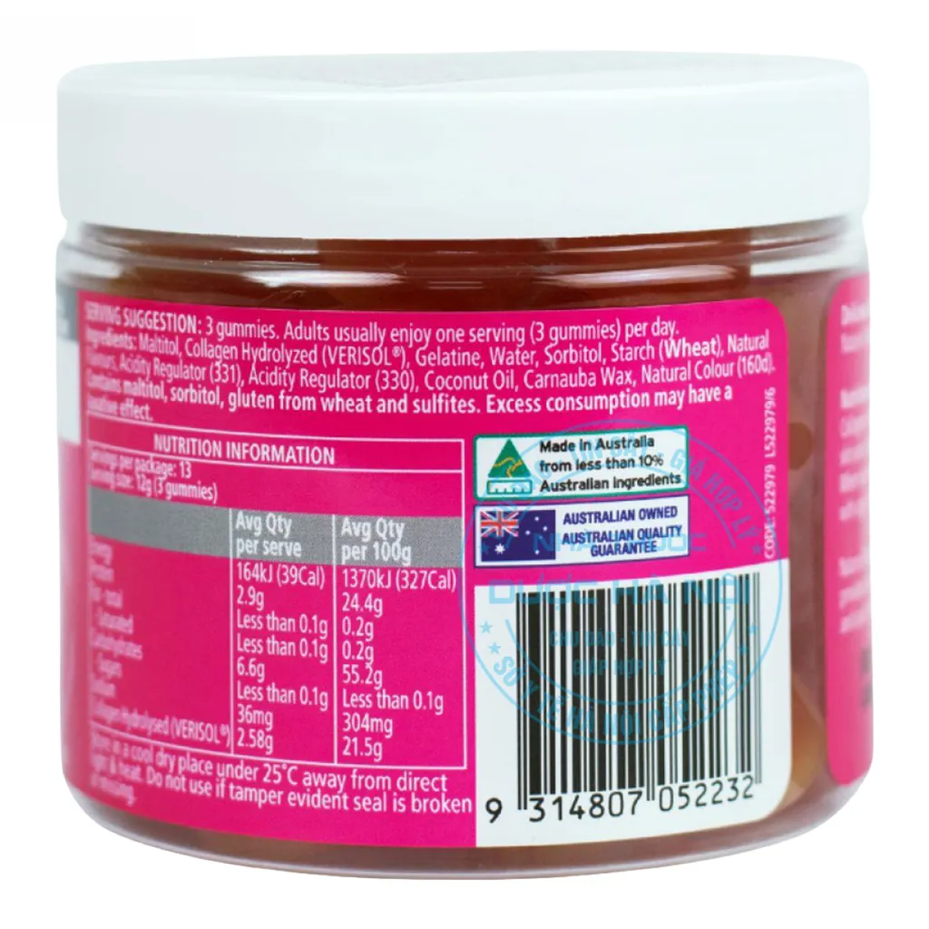 Viên nhai Nature's Way Beauty Collagen Gummies