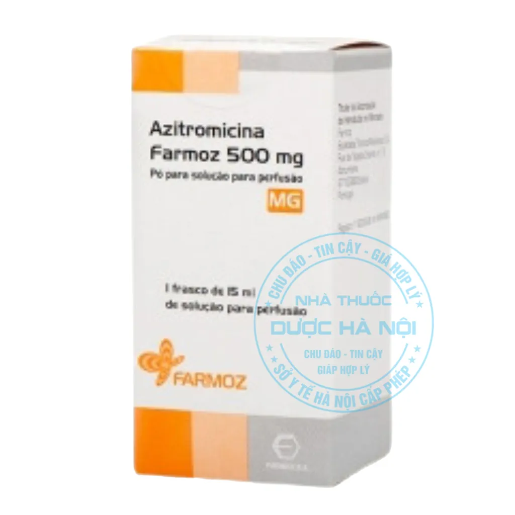Thuốc Azitromicina Farmoz 500mg