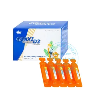 Siro Canxi Vitamin D3 KingPhar bổ sung canxi duy trì sức khỏe xương và răng tối ưu