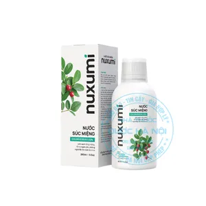 Nước súc miệng Nuxumi chăm sóc răng miệng nhờ vào thành phần tự nhiên