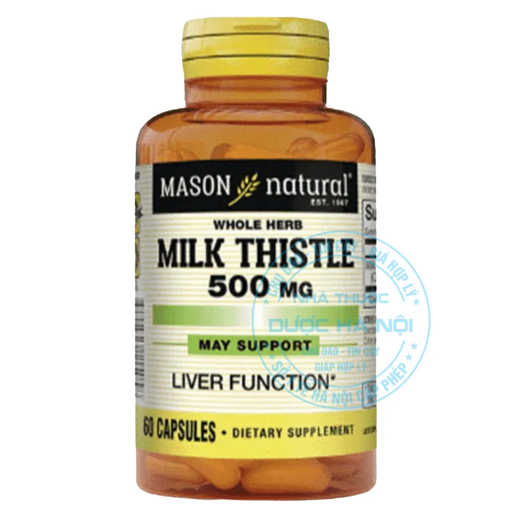 Viên uống Mason Milk thistle 500mg
