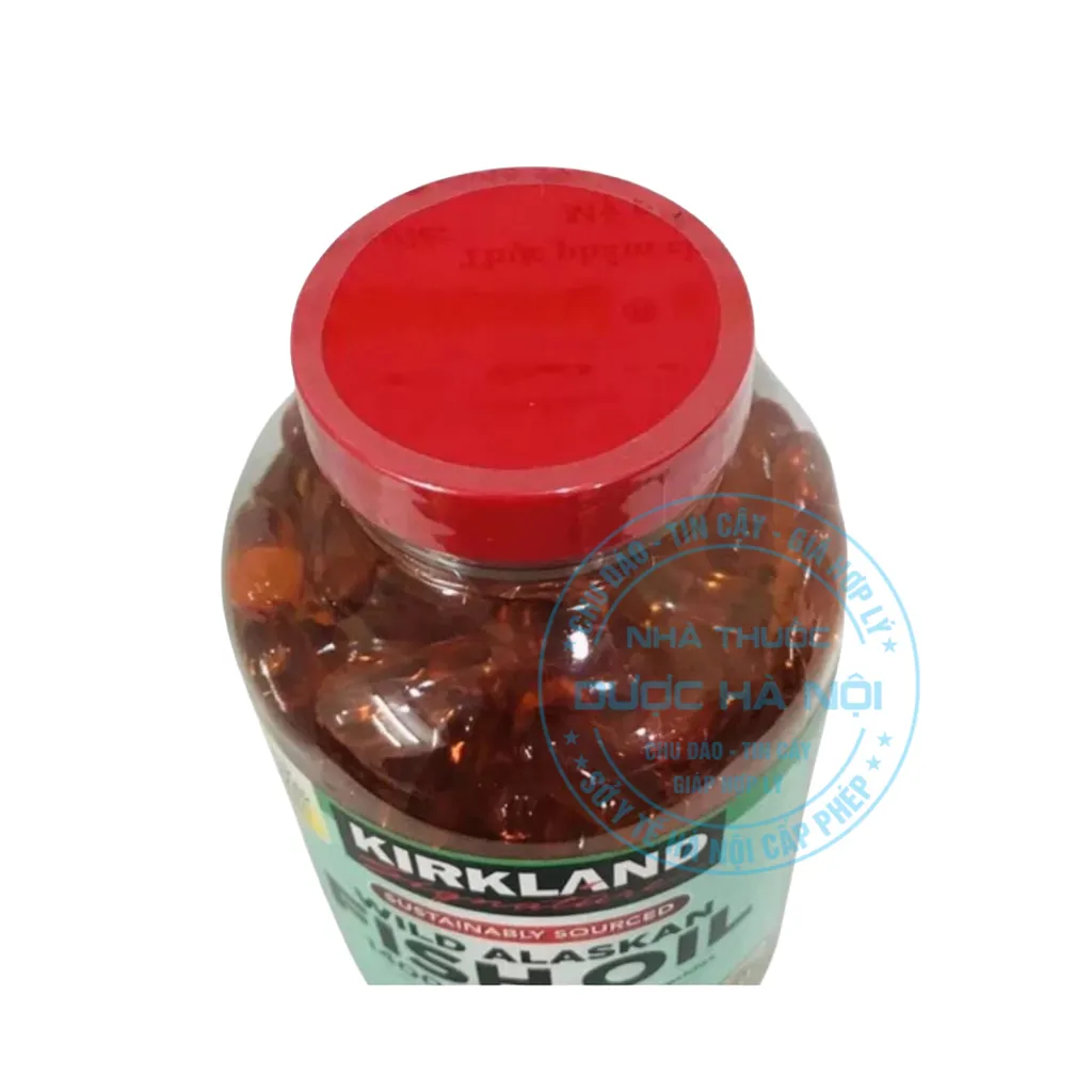Viên uống Kirkland Wild Alaskan Fish Oil 1400mg