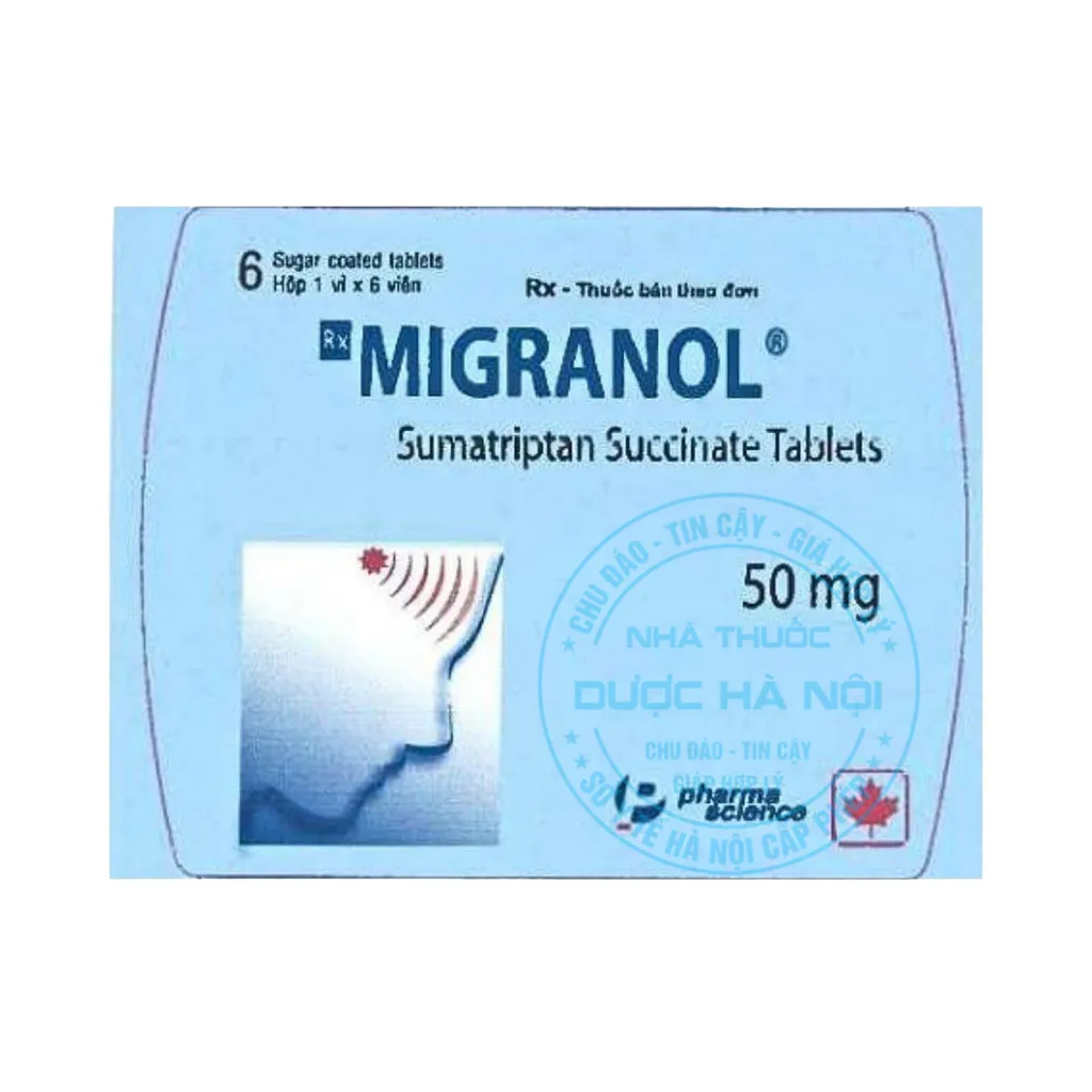 Thuốc Migranol 50mg Pharmascience