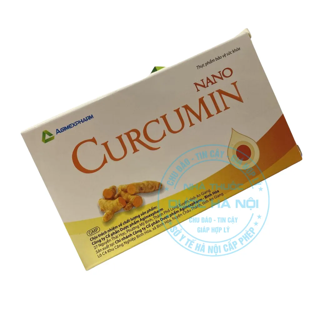 Viên uống Nano Curcumin Agimexpharm