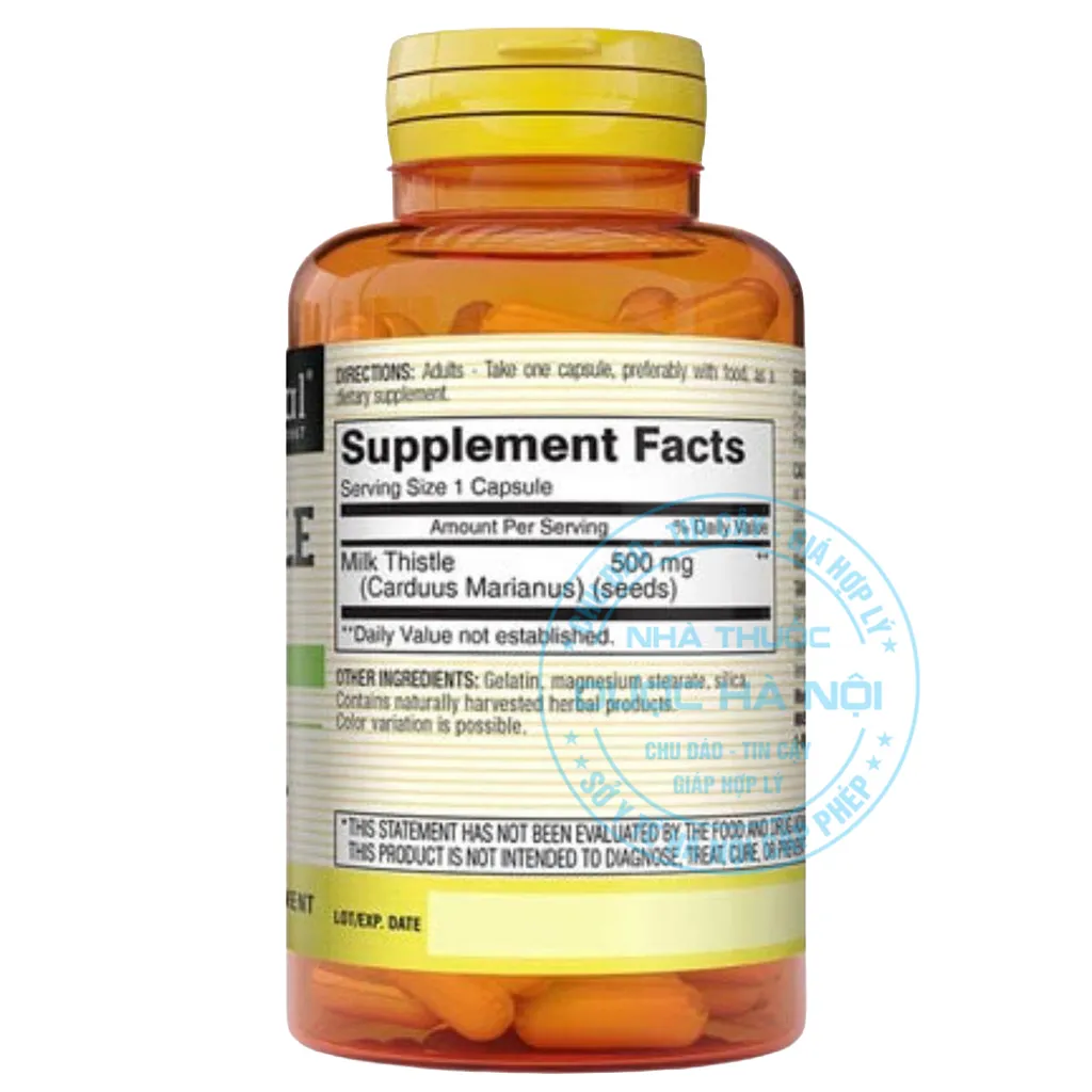 Viên uống Mason Milk thistle 500mg