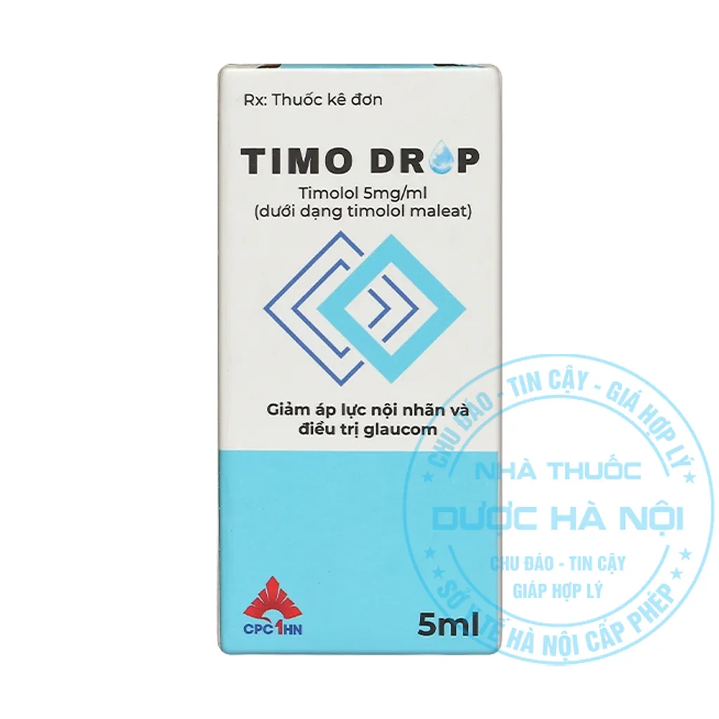 Thuốc nhỏ mắt Timo drop 5mg/ml