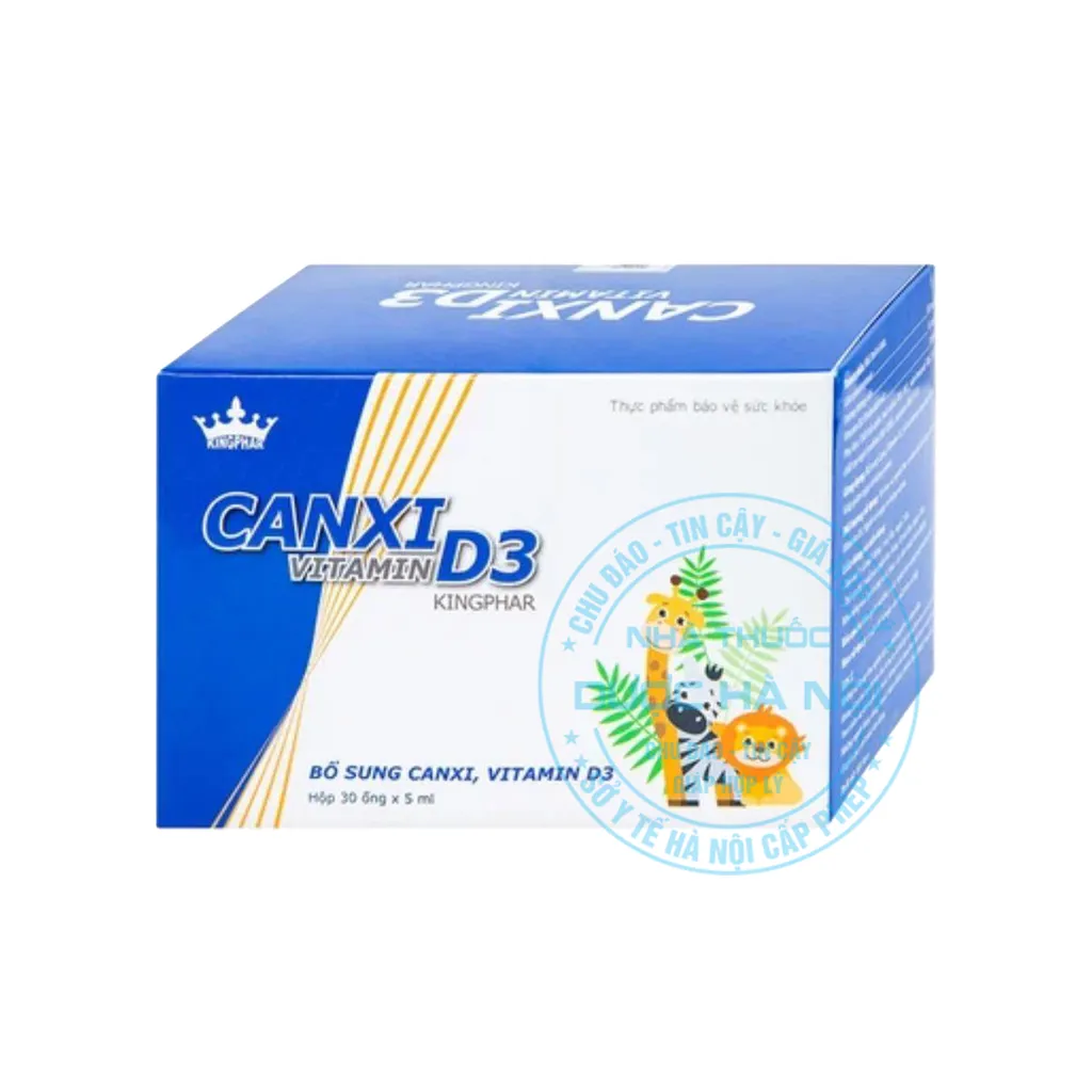 Siro Canxi Vitamin D3 KingPhar