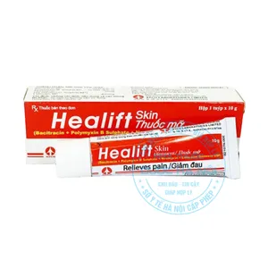 Thuốc Healift Skin Ointment 10g điều trị các bệnh lý nhiễm trùng da, tổn thương ngoài da