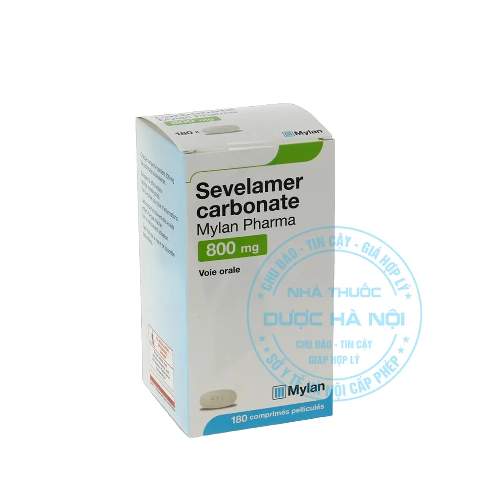 Thuốc Sevelamer Carbonate 800mg