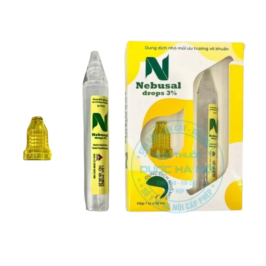 Nhỏ mũi Nebusal Drop 3%