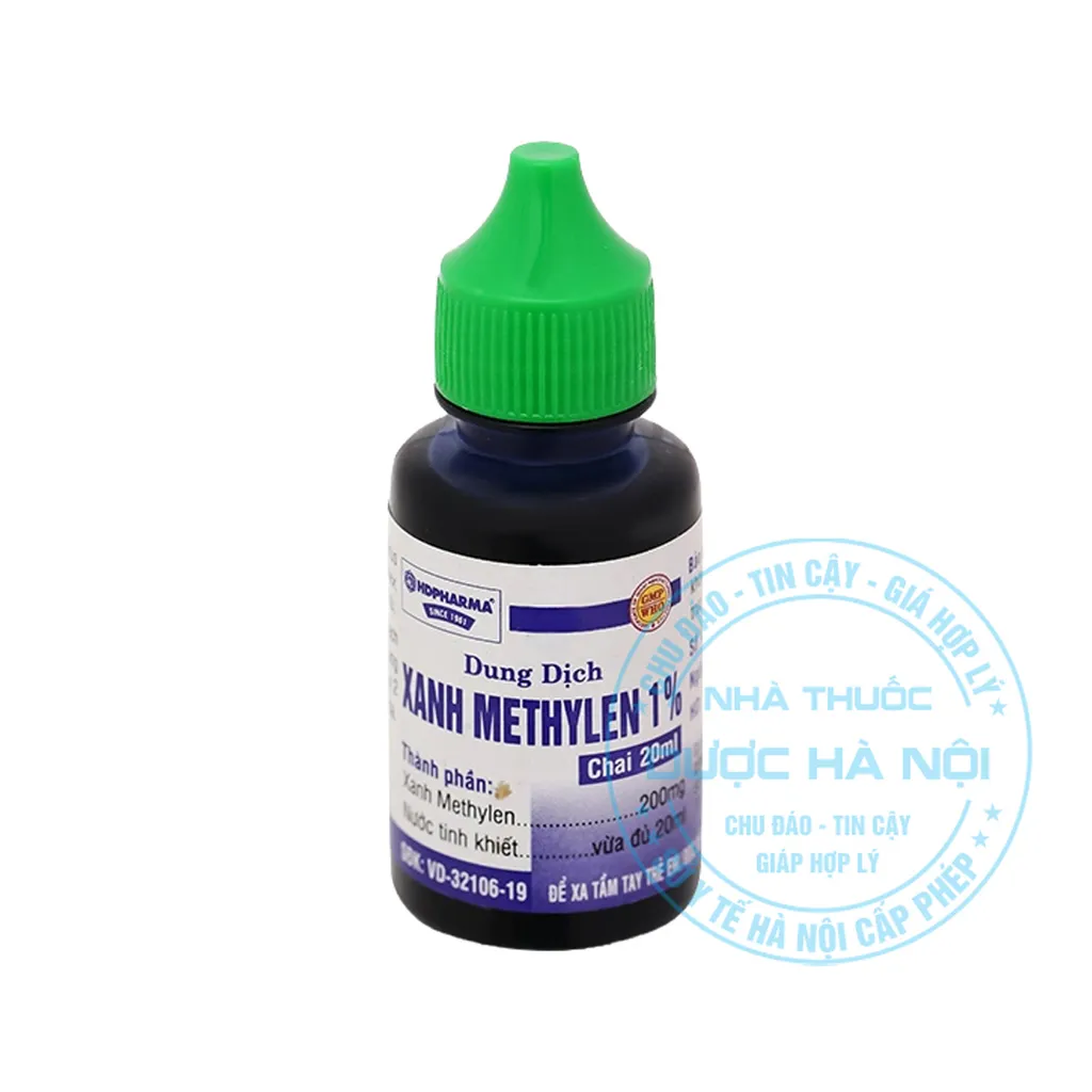 Dung dịch Xanh Methylen 1% HDPHARMA 20ml