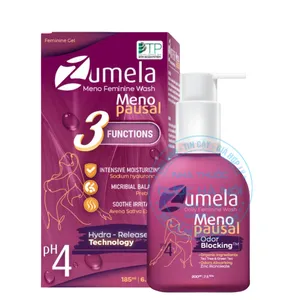 Dung dịch vệ sinh Zumela Meno Feminine Wash vệ sinh làm sạch vùng kín hàng ngày một cách nhẹ nhàng, hiệu quả