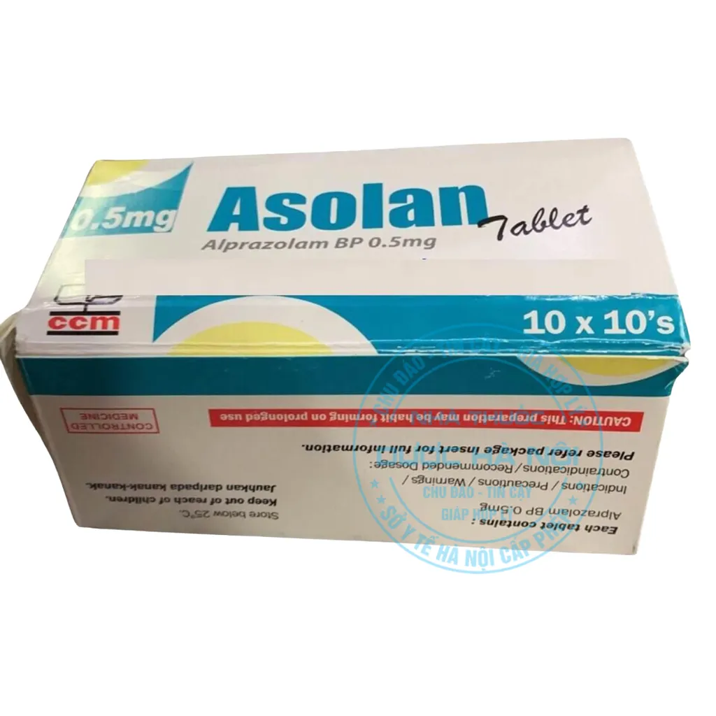 Thuốc Asolan 0.5mg