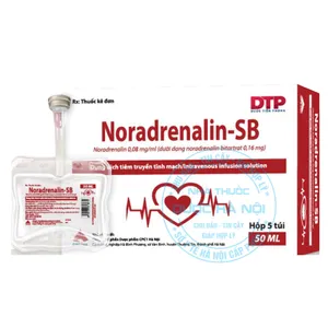 Thuốc Noradrenalin-SB thuốc vận mạch duy trì tuần hoàn dùng cho cấp cứu