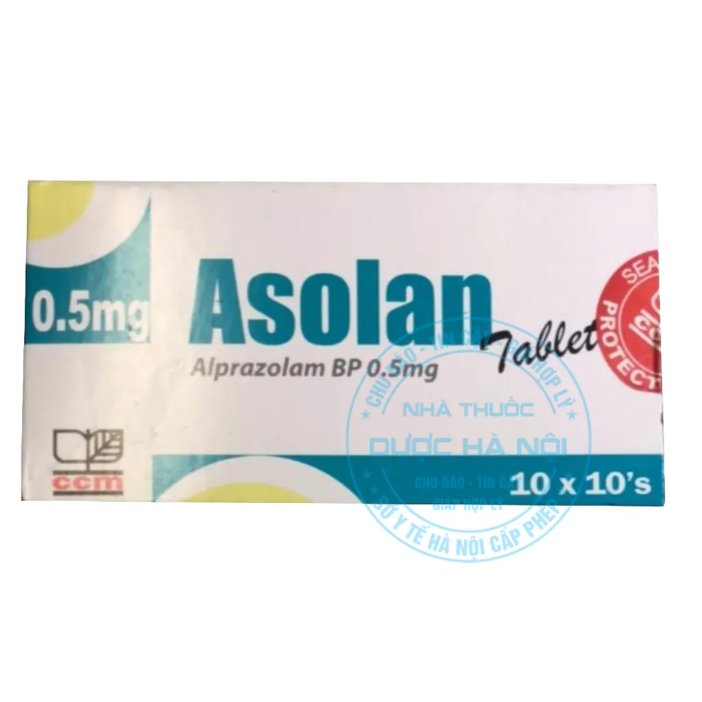 Thuốc Asolan 0.5mg