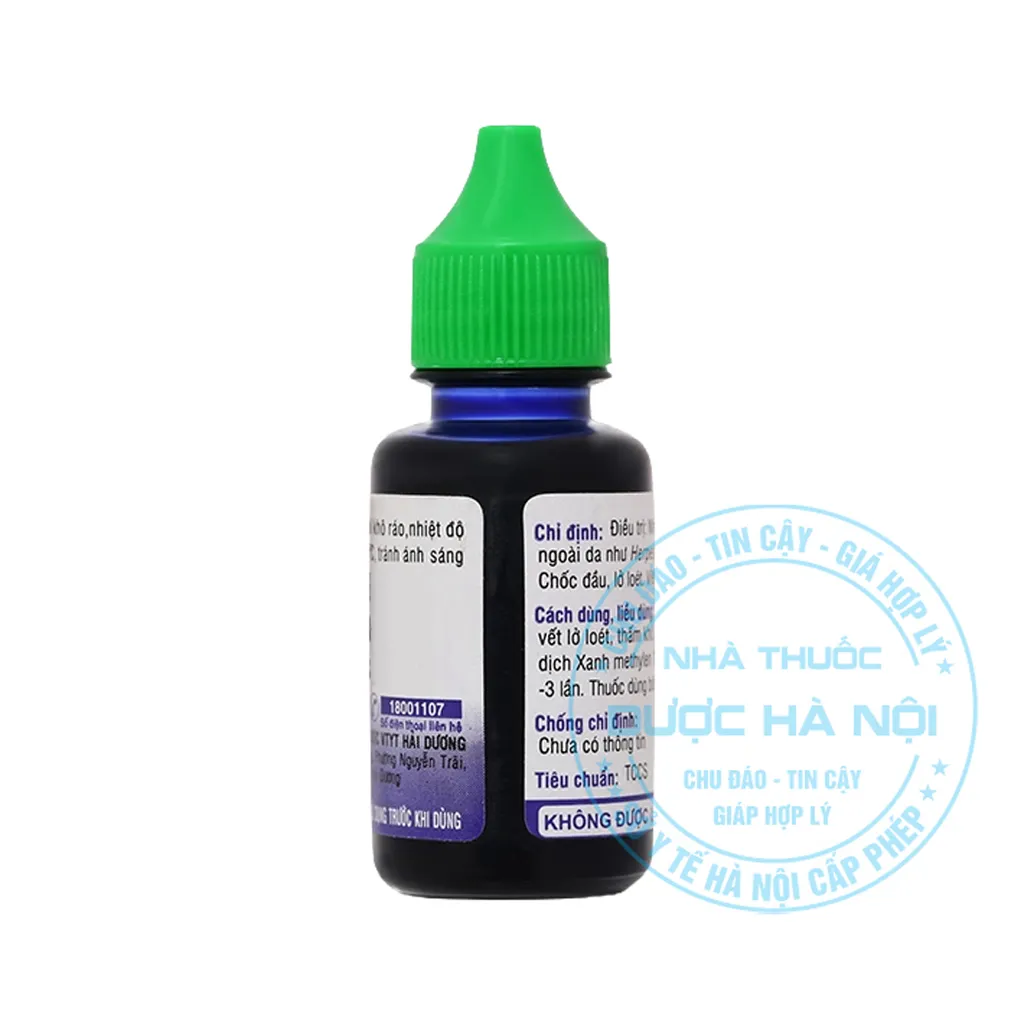 Dung dịch Xanh Methylen 1% HDPHARMA 20ml