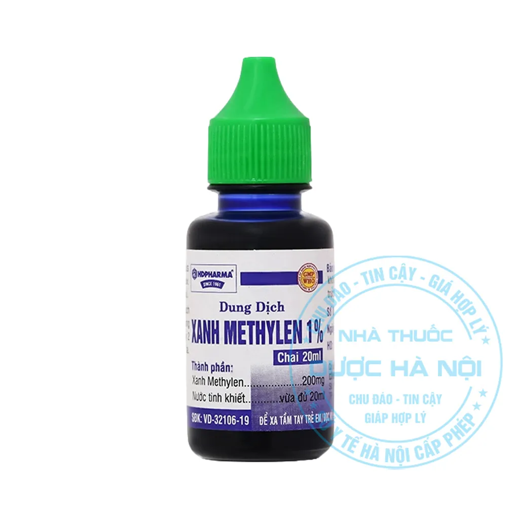 Dung dịch Xanh Methylen 1% HDPHARMA 20ml