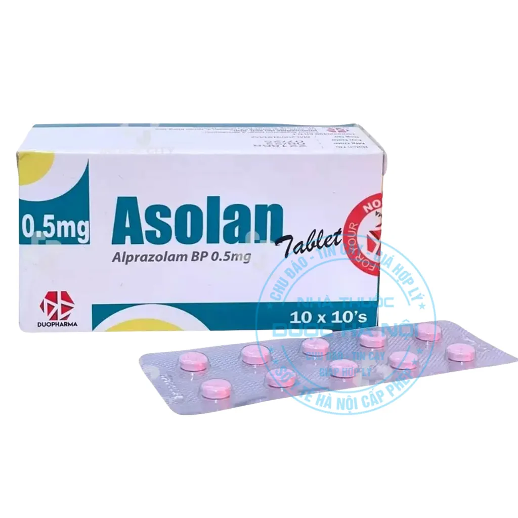 Thuốc Asolan 0.5mg
