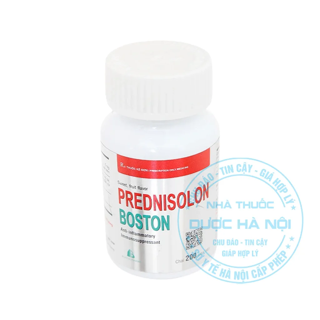 Thuốc Prednisolon Boston 5mg