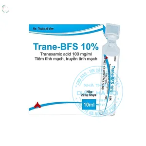 Thuốc TRANE-BFS 10% điều trị và phòng ngừa các tình trạng chảy máu