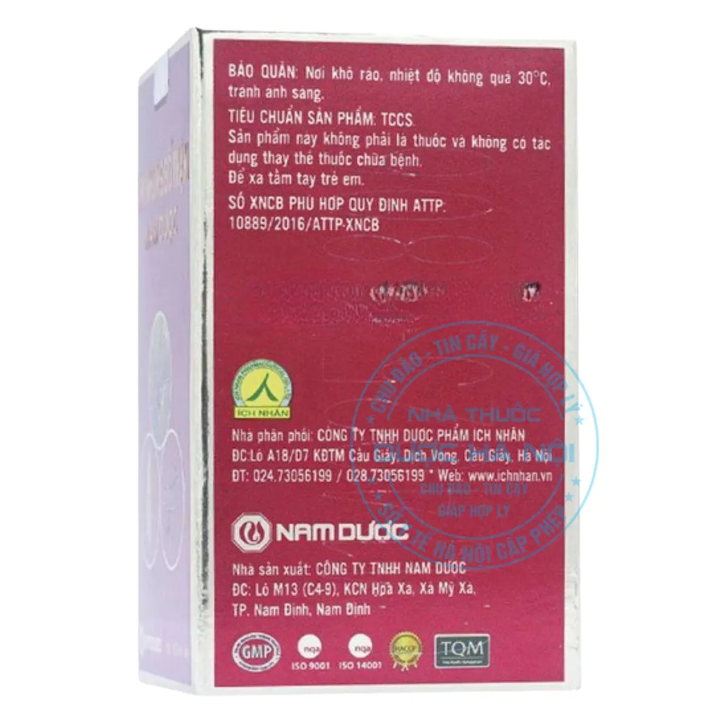 Viên uống Sâm Nhung Bổ Thận Nam Dược