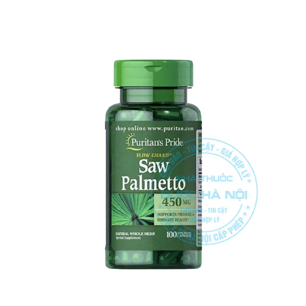 Viên uống Puritan’s Pride Saw Palmetto 450mg