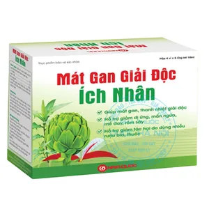 Siro Mát Gan Giải Độc Ích Nhân hỗ trợ cho người đang gặp vấn đề về gan, dị ứng