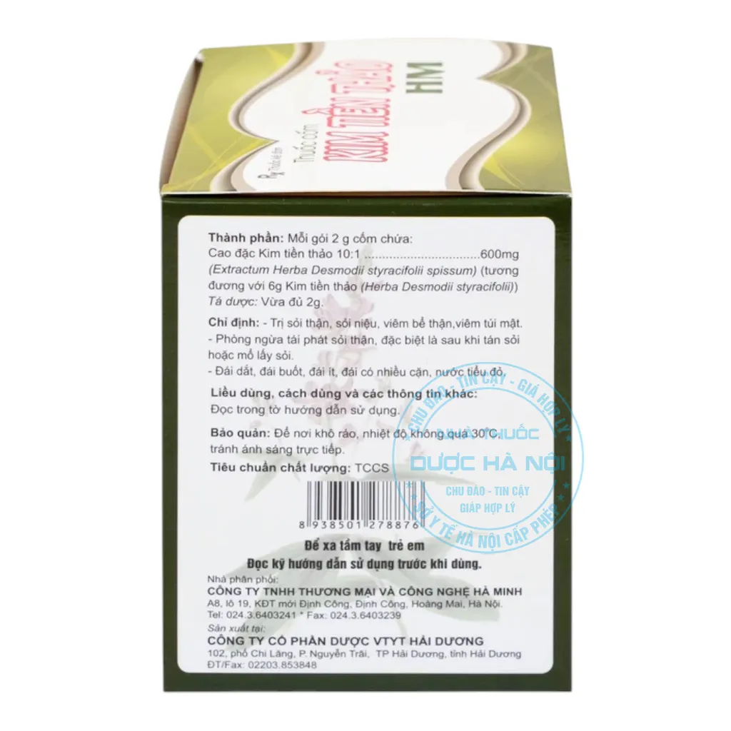 Thuốc Kim Tiền Thảo HM