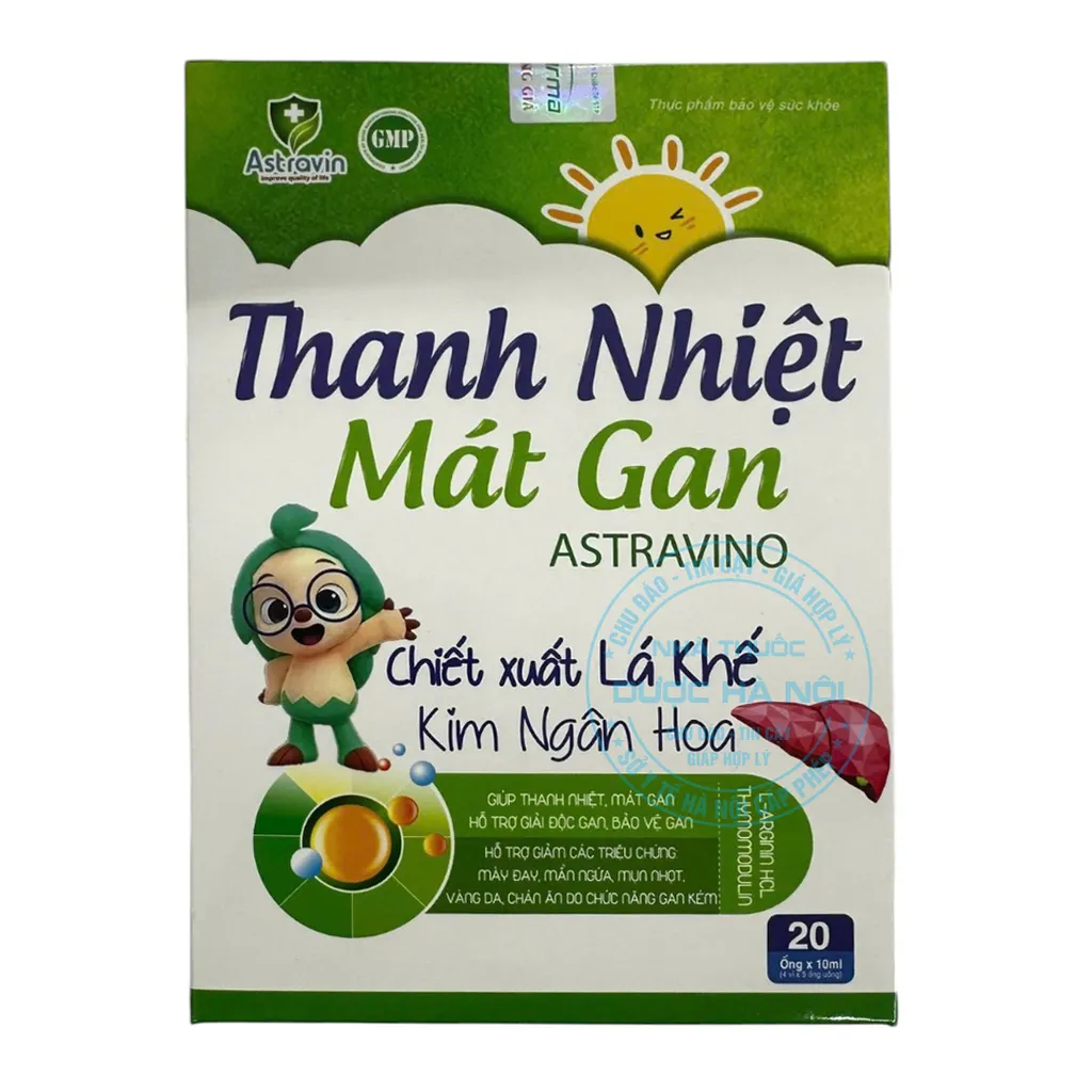 Siro Thanh nhiệt mát gan Astravino