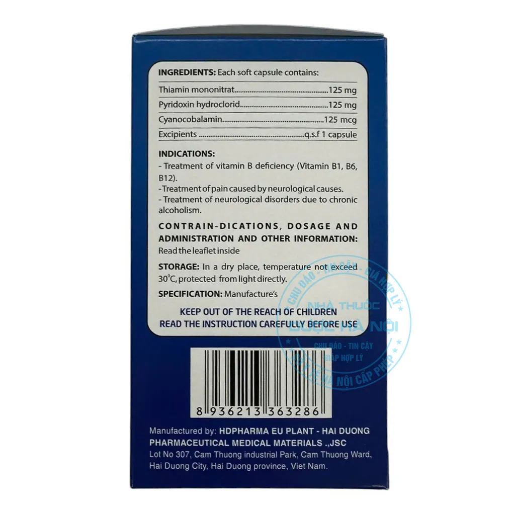 Viên uống Stavimin Vitamin 3b