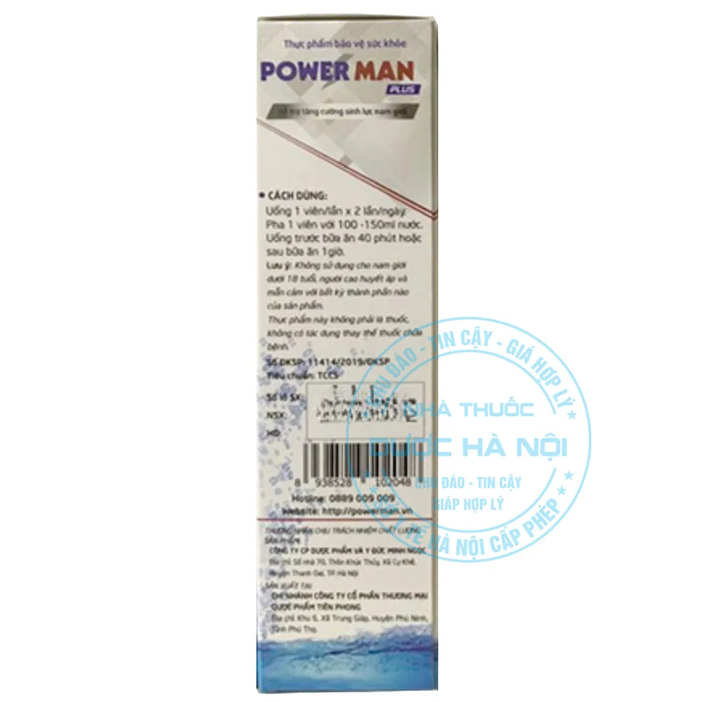 Viên sủi Power Man Plus