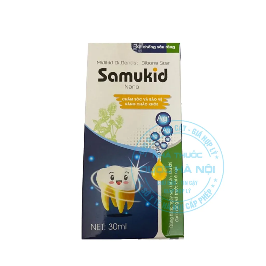 Xịt Midkid Dr.Dentist Bibona Star Samukid Nano