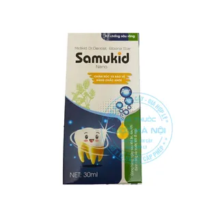 Xịt Midkid Dr.Dentist Bibona Star Samukid Nano bảo vệ sức khỏe răng miệng