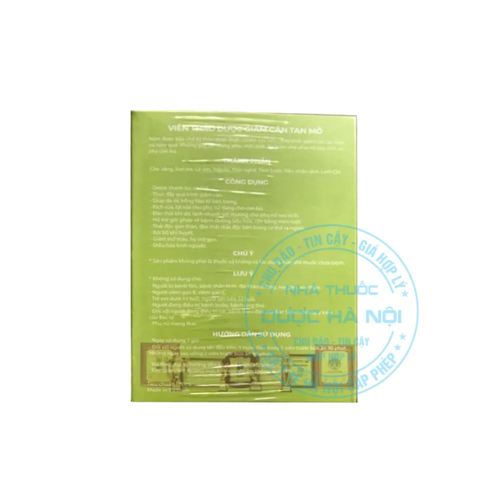 Viên thảo dược Giảm Cân Tan Mỡ Nấm X2
