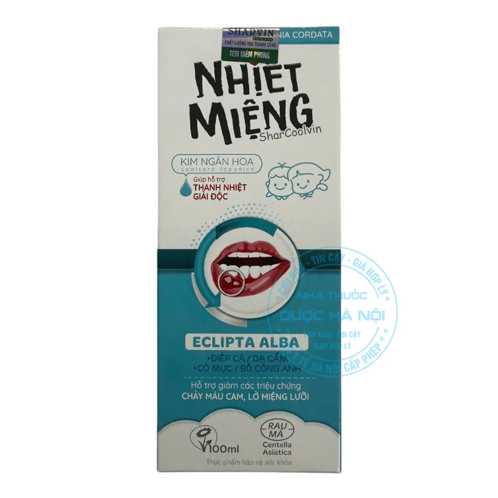 Siro Nhiệt Miệng SharCoolvin