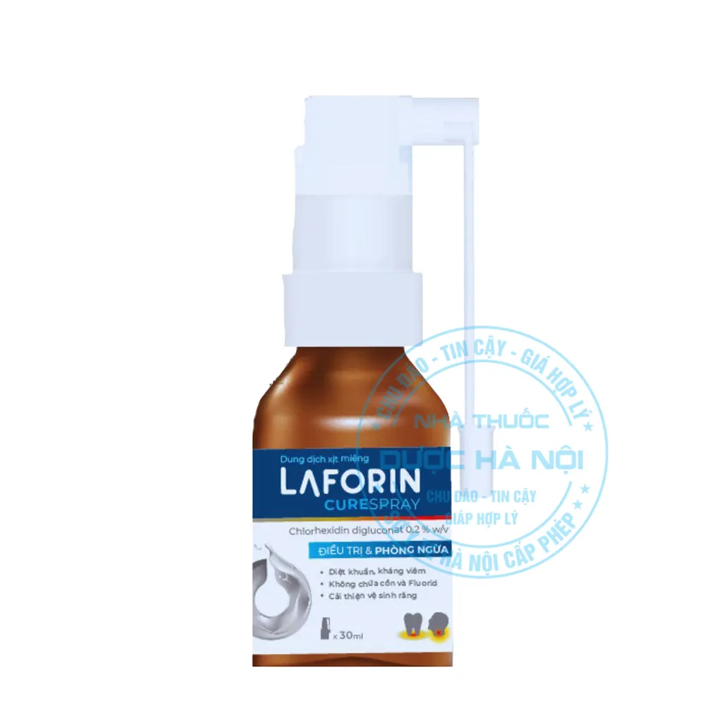 Dung dịch xịt miệng Laforin Curespray